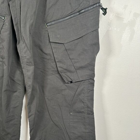 NUDE PROJECT Army Cargo Pants Jala Bristol Black Streetwear Baggy Large NWT $138 - Picture 2 of 9